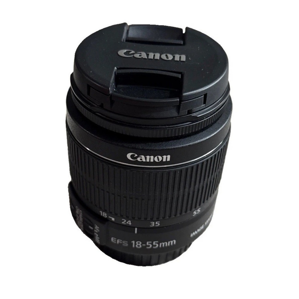 Canon EF-S 18-55mm f/3.5-5.6 STM IS II Lens Working & Tested GREAT CONDITION